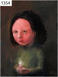 Portrait einer Kerze