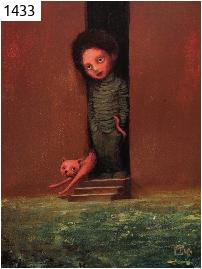 Le garçon avec un chat