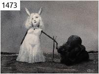 Bunny y sustancia alquitranada