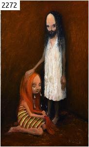 Она, с другой стороны, пролила слезы на Мои ноги