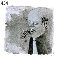 Der Kopf eines Bestattungs