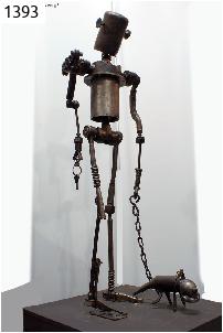 O Senhor do cachorro para passear